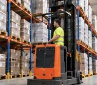 Order picker forklift